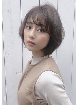 フォルテ 表参道店(FORTE) 【フォルテ千鶴】大人かわいい外ハネボブ ひし形シルエット