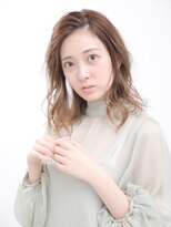 モーラ 浅香山店(MOLLA)&nbsp;前髪なし×ミディアム【夏カラー/レイヤーロング】