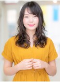 【VIALA 自由が丘】クセ毛風×ミックスウェーブ