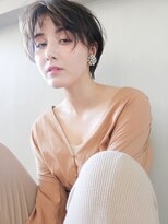 アルバム 渋谷パルコ(ALBUM)&nbsp;ニュアンスショート_耳かけウェーブパーマ_27247