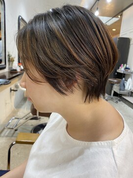 エトネ ヘアーサロン 仙台駅前(eTONe hair salon) 《eTONe》natural short