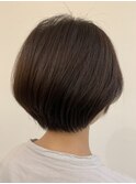 30代大人可愛い襟足スッキリ☆タンバルモリ×ダークグレージュ