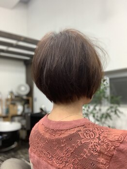 ヘアサロン スタイリスタ(hair salon stylista)の写真/≪高技術を実感♪≫お悩みも魅力に変えるスタイル提案が◎クセ毛を活かしたショートスタイルもお任せ☆