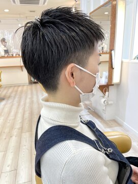 モリオ フロム ロンドン 成増店 【morio成増／米村】刈り上げショート黒髪