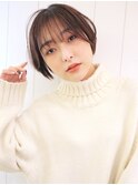 ナチュラルショート_ラベンダーカラーくびれミディ_8379