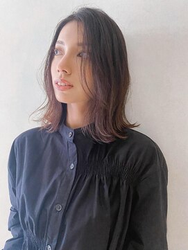 カナン 銀座(CANAAN) 小顔カット　切りっぱなしミディ　ナチュラルグラデーション