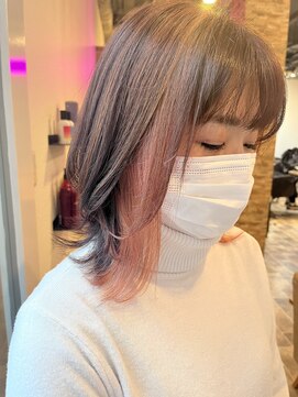 スターリバー(STAR RIVER) イヤリングカラー×ミルキーピンク