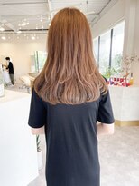 ピシェ ヘア デザイン(Piche hair design)&nbsp;ミルクティーベージュ　× ロングスタイル