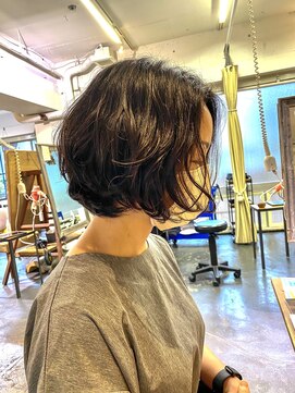 ポタム 東中野(potamu) グラボブ パーマ