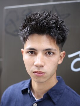 メンズサロンドットリアン(dot. lien) ソフトスパイキーショートメンズショート刈り上げフェード