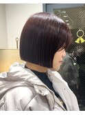 ぴたっとまとまるｂｏｂ/cassis RED