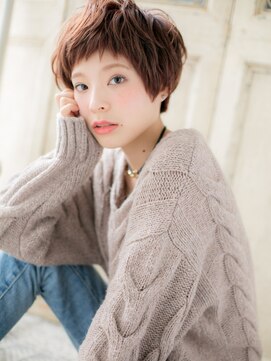 モッズ ヘア 福岡姪浜店(mod's hair) mod's姪浜/メンズライクステップボーンカットくせ毛ショートh