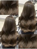 ザクザクレイヤーカット巻き方簡単ミディアムロング韓国表参道