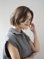 ビュートリアム ギンザ(BEAUTRIUM)&nbsp;ワンレンショートボブ/パーマボブ/ボブヘア〔銀座〕