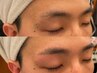 【メンズ眉毛】眉毛デザイン・眉毛Wax・間引き　平日¥6600     45分
