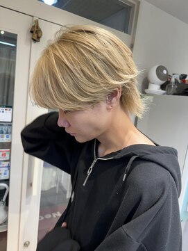 テトラ バイ ネオリーブ 横浜西口店(tetra by neolive) 横浜★メンズハイトーンケアブリーチ