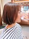 サッカ(SAKKA)の写真/一人ひとりの骨格や髪質に合わせてカットするから、自宅でもスタイリングしやすい♪再現性の高さも◎