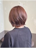 黒髪/ボブルフ/ネビージュ/小顔/ワンレン/観音寺/髪質改善/前髪