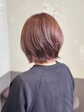 ヘアーメイク アチャ(hair make accha) 黒髪/ボブルフ/ネビージュ/小顔/ワンレン/観音寺/髪質改善/前髪