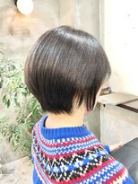 エトネ ヘアーサロン 仙台駅前(eTONe hair salon) 大人女性のショートボブ