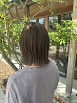 ルームスヘアー(Rooms Hair)&nbsp;【イマイケ】ボブ／ブラウン／ベージュ