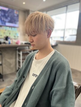 アーサスバイヘッドライト 水戸城南2丁目店(ursus by HEADLIGHT) 【LEN】メンズメンズ　ミルクブロンド