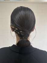 リブレ(LIBRE+hp)&nbsp;【ARISA】【恵比寿LIBRE】お呼ばれにおすすめ！タイトシニヨン