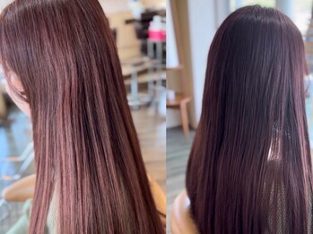 オービット O-bit ヘアデザインの写真/アリミノCOREMEトリートメント使用◎リケラで髪の中も外もケアすることで、今までにないサラ艶髪に♪