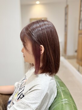 エズ(Eze) インナーカラー×ピンクラベンダー