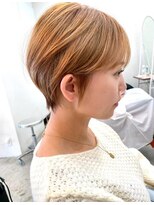 ロミー 本厚木(ROMMY.)&nbsp;くびれショート◎丸みマッシュボブ髪質改善ブリーチ前髪カット◎