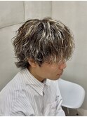 メンズハイライト/ニュアンスパーマ/メンズパーマ