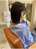 広がらない切りっぱなしボブ☆20代/30代/40代/50代