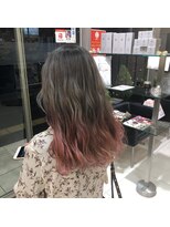 ウルバイサナンド(ULu by Sanando)&nbsp;ピンク/ピンクヘア/ピンクカラー/グラデーション