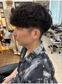 メンズスパイラルパーマ
