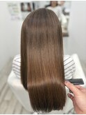 東加古川★髪質改善ストレート×艶ショコラブラウン