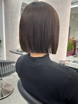 ロンドワン 三宮元町(Lond one) タッセルボブ/小顔ワンレン/艶髪イノアカラー/丸型/ブリーチなし