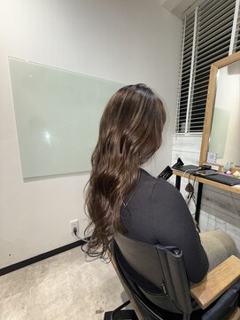 透明感ブラウンロング♪