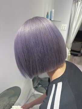 ジーナ 渋谷本店(Zina) 髪質改善＊ラベンダーグレージュ＊【Zina渋谷本店】