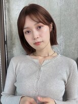 ガーデンヨコハマ(GARDEN YOKOHAMA)&nbsp;ボブレイヤー ボルドーカラー ヘーゼルブラウン 小顔