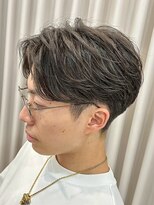 サイクル(CYCLE)&nbsp;伊勢崎/MEN'S HAIR/サーフカール/刈り上げセンターパート