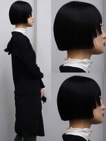 ヴァーディ オモテサンドウ(Vardy omotesando)&nbsp;bob/黒髪 ボブ 姫カット ミニボブ 表参道