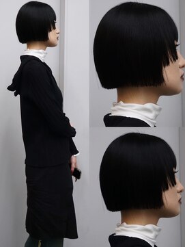 ヴァーディ オモテサンドウ(Vardy omotesando) bob/黒髪 ボブ 姫カット ミニボブ 表参道