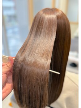 シャルマン 六町(CHARMANT)の写真/六町で感動する美髪体験◎当店が初めての方はこちらがおすすめ⇒【人気1位・髪質改善】美髪ケラチンケア