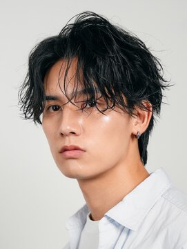 フィフス 札幌大通(fifth) 札幌メンズパーマシャドウパーマルーズパーマセンターパート緩め