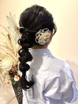 アンジュール&nbsp;編みおろしスタイル
