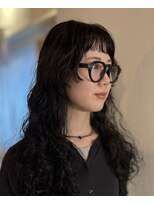 美容室 はなこ&nbsp;ロングのスパイラルパーマ