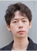 札幌シャドウパーマルーズパーママッシュウルフメンズパーマ