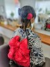 【夏祭り♪】浴衣着付&ヘアセット【着崩れない着付&帯結びアレンジ♪】