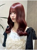 ダークパープル/ナチュラルショート/夏のヘアアレンジ/柏駅