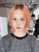エンベール(EN VEIL)&nbsp;アプリコットオレンジ×ショートウルフ